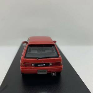 Hi-Story 1/43 トヨタ カローラ Toyota Corolla II Retra GP Turbo 1986 HS336 レッド J04-02-104の画像3