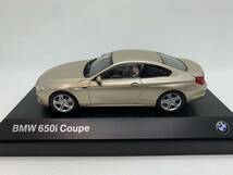 BMW特注 1/43 BMW 651i Coupe ゴールド J04-05-110-2_画像2