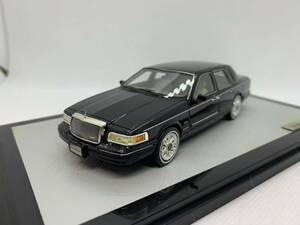 GLM 1/43 リンカーン Lincoln TOWN Car ブラック J04-01-206