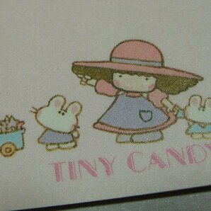 昭和レトロ TINY CANDY タイニーキャンディ メモ帳 文房具 ファンシー 雑貨の画像9