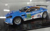 ★未使用 1/43 ixo イクソ アストンマーチン DBR9 LMGT1 No.66 2009 ルマン24時間 3位 ミニカー 模型 フィギュア_画像6