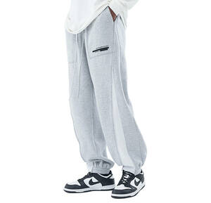 【 HARSH and CRUEL 】 WIDE LOOSE SWEAT PANTS 切り替えスウェットパンツ Sサイズ