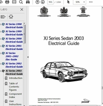  ジャガー XJ Series X308 配線図 1998～2003 JAGUAR　31_画像2