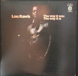 SOUL LP/赤盤・見本盤・白ラベル/美盤/LOU RAWLS/THE WAY IT WAS,THE WAY IT IS/Z-8970