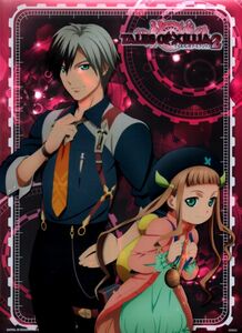 TALES OF XILLIA2 テイルズオブエクシリア2　A4クリアファイル　1枚　未使用　アニメ　ゲーム　漫画