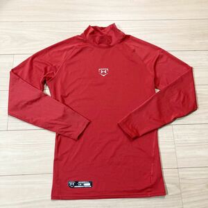 UNDER ARMOUR アンダーアーマー BASEBALL ベースボール インナーシャツ アンダーシャツ トレーニングウェア LGサイズ 赤
