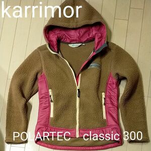 karrimor カリマー avro W's vest POLARTEC ボア フリース フーディー　レディース Mサイズ