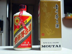  China old sake . pcs sake mao Thai sake 500ml star label approximately 910g