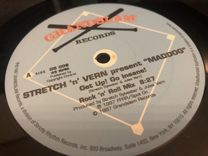 12”★Stretch & Vern Presents Maddog / Get Up! Go Insane! / Fatboy Slim / ディスコ・ハウス！