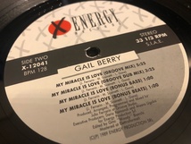 12”★Gail Berry / My Miracle Is Love / ハイエナジー / ユーロビート！_画像3