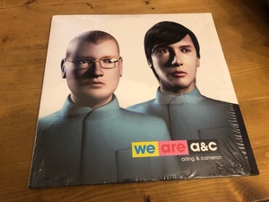 2LP★Arling & Cameron / We Are A&C / シンセ・ポップ / ヴォーカル・ハウス！