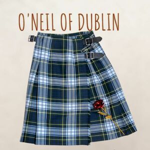  O'NEIL OF DUBLIN オニールオブダブリン チェックスカートチェック柄 巻きスカート