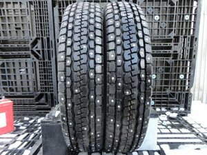 ●4003 ミックス ピン スパイクピン 付 新品 DUNLOP SP770 7.00R15 10PR LT 2本 2019年製