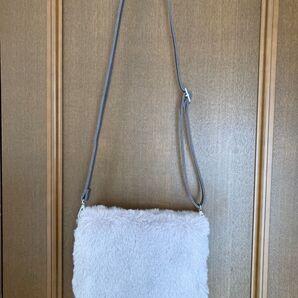 n'Or LEBEL フェイクファー ショルダーバッグ