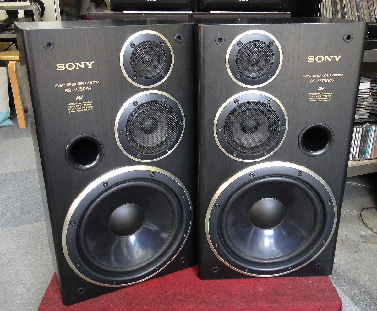 数量限定価格!! 音出し良好 SONY 3WAYスピーカー SS-V750AV ペア i9tmg