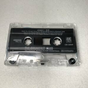 中古カセットThe Breakfast Club ブレックファストクラブ サントラ 映画 サウンドトラック US盤 A&M CS3294 CrO2の画像3