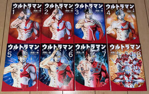 レア☆文庫版【ウルトラマン STORY 0】全8巻完結セット!! 円谷プロダクション/真船一雄☆2014年刊 全巻初版 徳間書店 TOKUMA COMICS 絶版