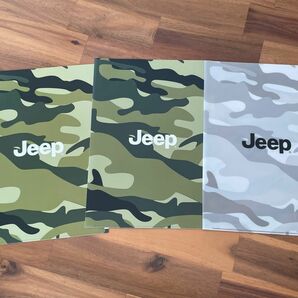 Jeep ジープ クリアファイル 迷彩 3枚セット