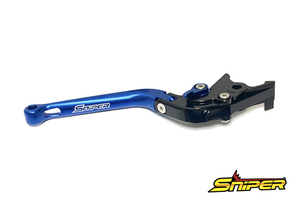 Dax125/ダックス125 ハンターカブ/CT125 6段階アジャスター 可倒式 ブレーキレバー 青 SNIPER スナイパー SP0110BL