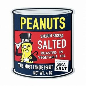 ラバーコースター　コースター　アメリカン雑貨　アメ雑　ＰＥＡＮＵＴ　ＣＡＮ　ピーナッツ