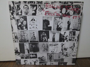 US-original side1,2 Broadway Label / side3,4 BWAY Label 初版 postcards連結 Exile On Main St 2LP(Analog) Rolling Stones vinyl