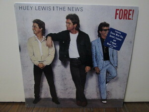 US-original Fore! [Analog] Huey Lewis & the News ヒューイ・ルイス&ザ・ニュース アナログレコード vinyl