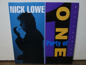 US-original Party of One [Analog]nik* low Nick Lowe analogue record vinyl