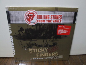 sealed 未開封 EU-original From the Vault STICKY FINGERS LIVE AT THE FONDA THEATRE 2015 3LP(Analog+DVD) ROLLING STONES