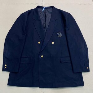 (Y)A259 (中古) 山形県 谷地高校(旧制服) 男子学生服 ブレザー /特大/大きいサイズ/特注/別寸/COLLEGE ACE/制服/学生服/冬服/中学校/高校