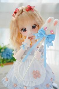 BJDドール用ウィッグ MDD/kumako/DDサイズ通用 全4色 8-9インチ 球体関節人形 doll