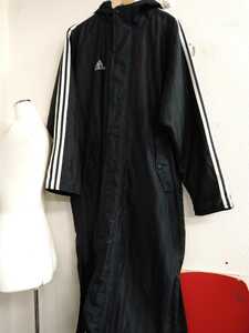 adidas Adidas Prima proof bench coat long inside side boa M~L free shipping!