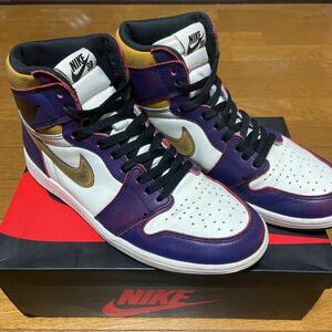 27cm NIKE AIR JORDAN 1 ナイキ エアジョーダン1 LA TO CHICAGO