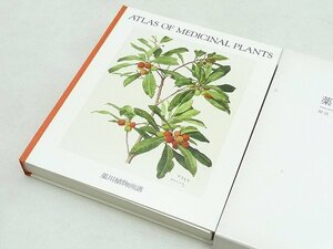 ^80SB340*R^ medicine for plant ..ATLAS OF MEDICINAL PLANTS Showa era 48 year issue . rice . Hara small . good flat 1973 year Japan .. company 