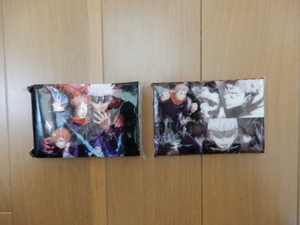 ■ Неиспользуемая магическая боевая карманная ткань 2 наборы наборов Tiger Wander/Kei Fushiguro/Neuttsukino Rose/Satoru Gojo/Akutami