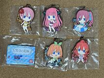 ガチャ 五等分の花嫁 カプセルラバーマスコット5 全5種SET（水着ver）_画像2