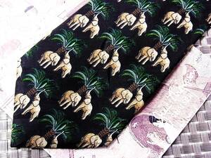 0^o^0ocl!FK8428 [. elephant ][JIM THOMPSON] Jim Thompson necktie *