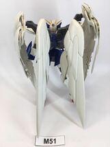 【即決】MG 1/100 ウイングガンダムゼロ EW ガンプラ 完成品 ジャンク 同梱可 M51_画像3