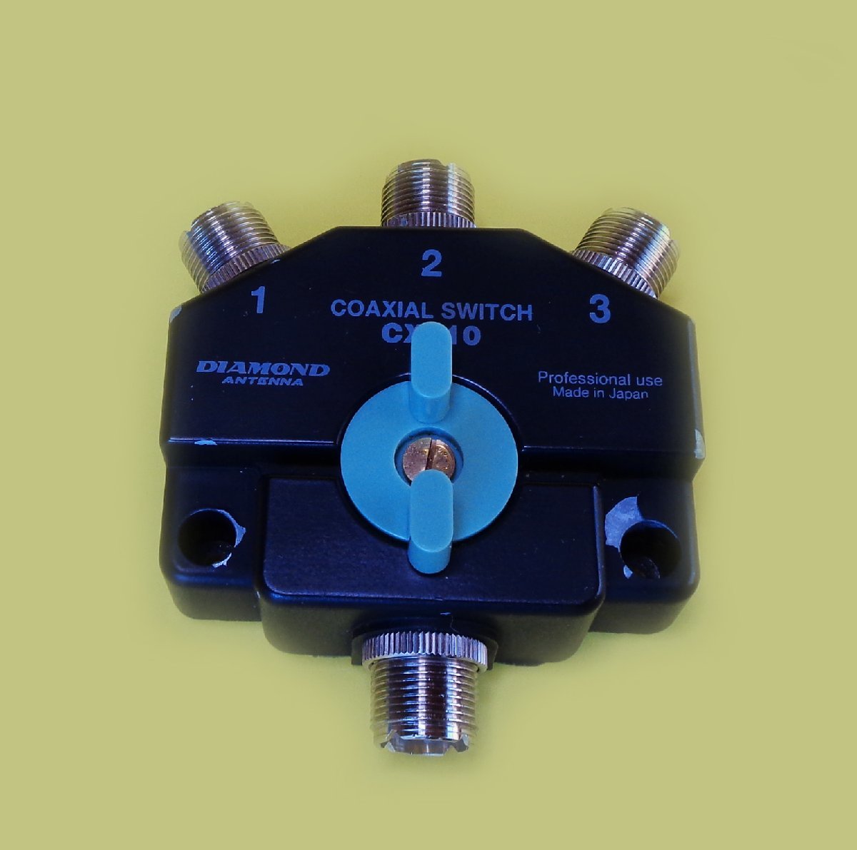 第一電波工業 ダイヤモンド CX310A 1回路3接点 同軸切換器 CX310A