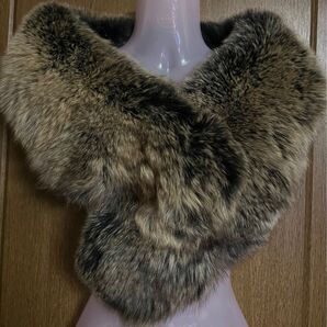 リアルファー ショール☆´-