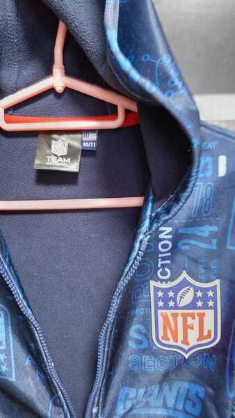 US古着 NFL 130〜140 football パーカー