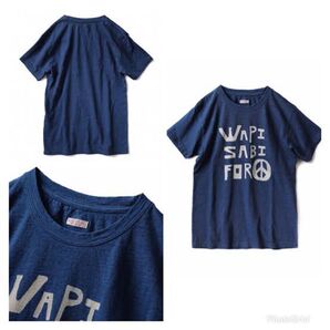 新品 KAPITAL0サイズ IDG 天竺クルー WAPI SABI Tシャツ