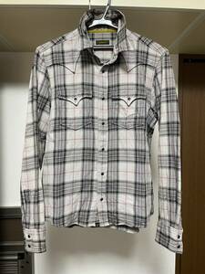 291295=HOMME check shirt long sleeve size 2