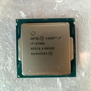 CPU インテル Intel Core I7-6700k プロセッサー 中古 動作未確認 ジャンク品 -831