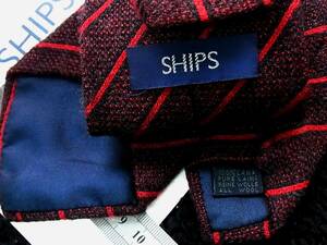 *ω*jillv!CW1400 beautiful goods Ships [SHIPS][ wool 100%] necktie 