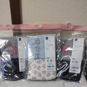  new goods unused GU GU girls shorts 2 sheets entering ×3 sack set set sale 110 size woman . girl 