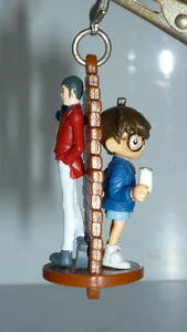 41221-2 key holder Conan + Lupin III 5cm