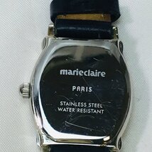 【中古保管品/CH】稼働品 MARIE CLAIRE マリクレール クォーツ 電池交換済 2針　RS1126/0000_画像6