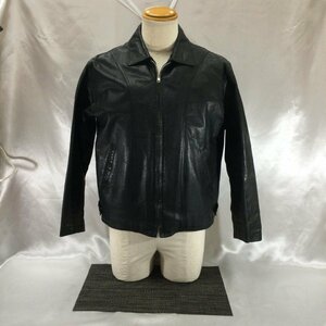 【現状保管品/CSH】LEATHER WEAR レザージャケット ダークブラウン レディース サイズLL 高級 レディース HA1218