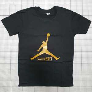 【新品】送料299円 サイズM Nike Jordan 半袖Tシャツ ブラック ゴールド ナイキ ジョーダン