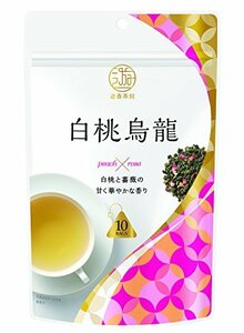 三井銘茶 遊香茶館 白桃烏龍 10袋入×4個